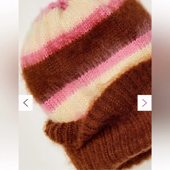 NWT Free People The Groove Stripe Beanie - Picture 3 of 3